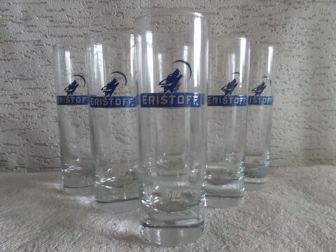 verres  VODKA  ERISTOFF 15 Lyon 8 (69)