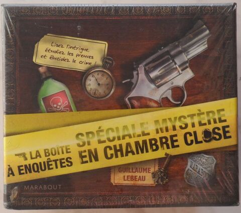 Jeu - La boite � enqu�tes Sp�ciale myst�re en chambre close
13 Castries (34)