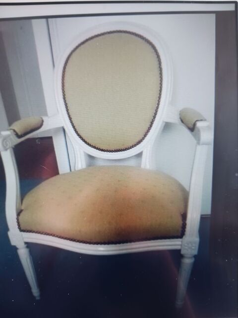 Fauteuils en Htre massif laqu blanc 500 Carrires-sous-Poissy (78)