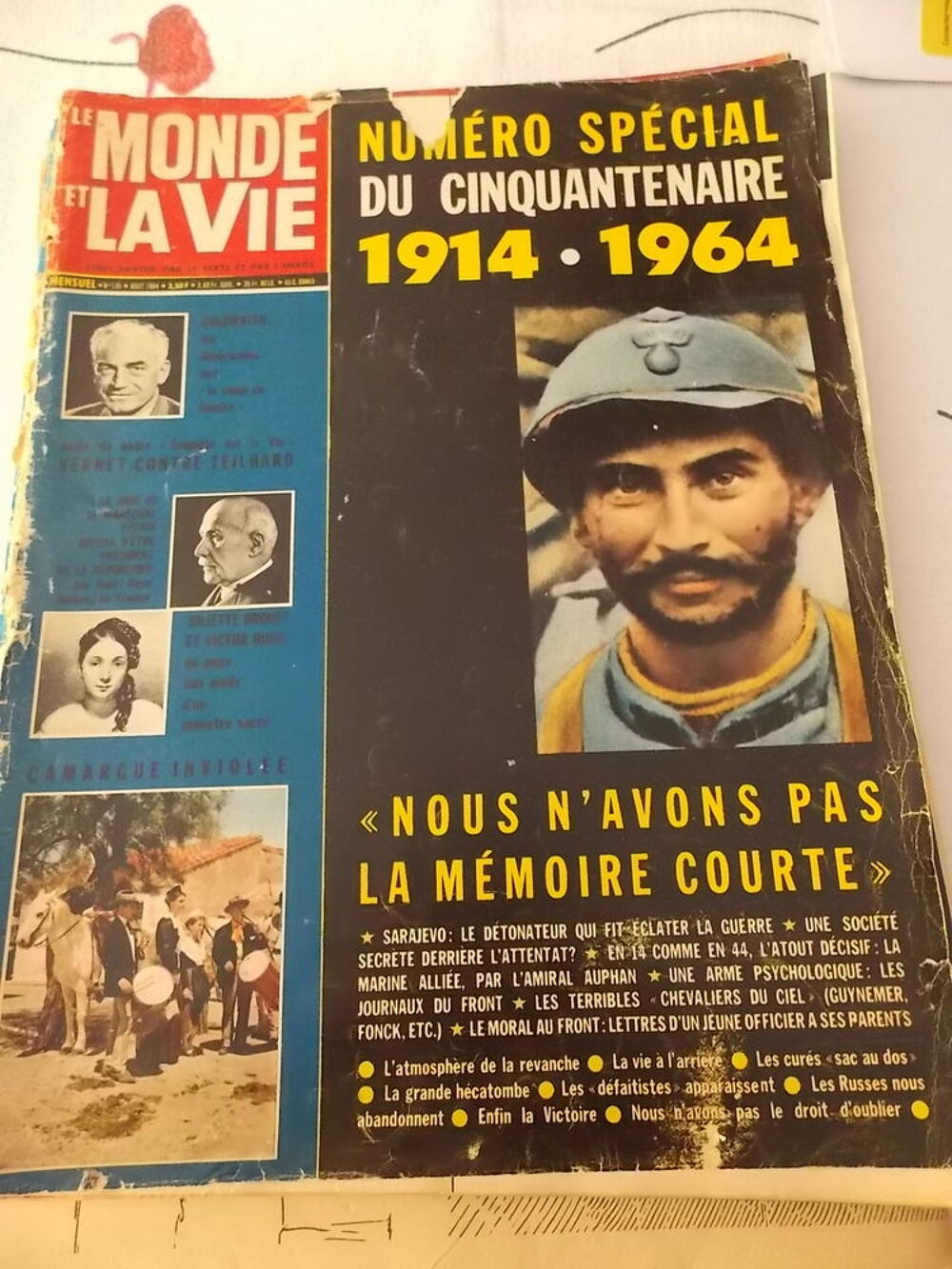 Vieilles revues et vieux journaux 