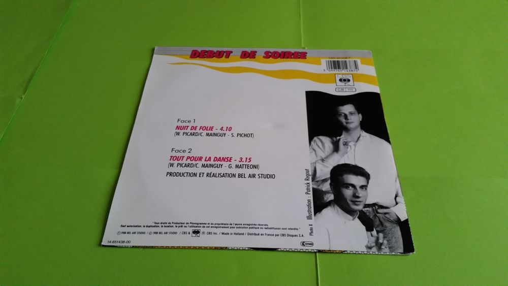 DEBUT DE SOIREE CD et vinyles
