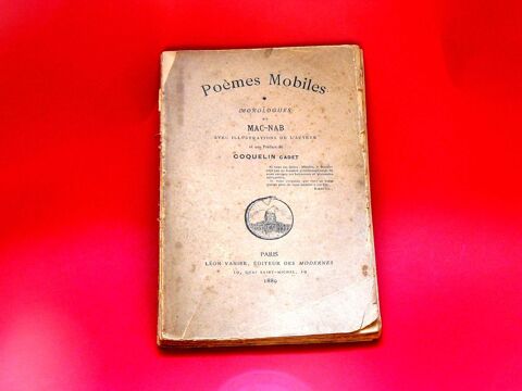 Monologues de MAC-NAB - Po�mes mobiles - illustr� - 1889 24 Argenteuil (95)