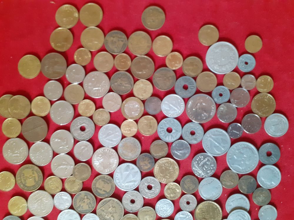 Lot 1 / 150 pieces monnaies anciennes FRANCE 