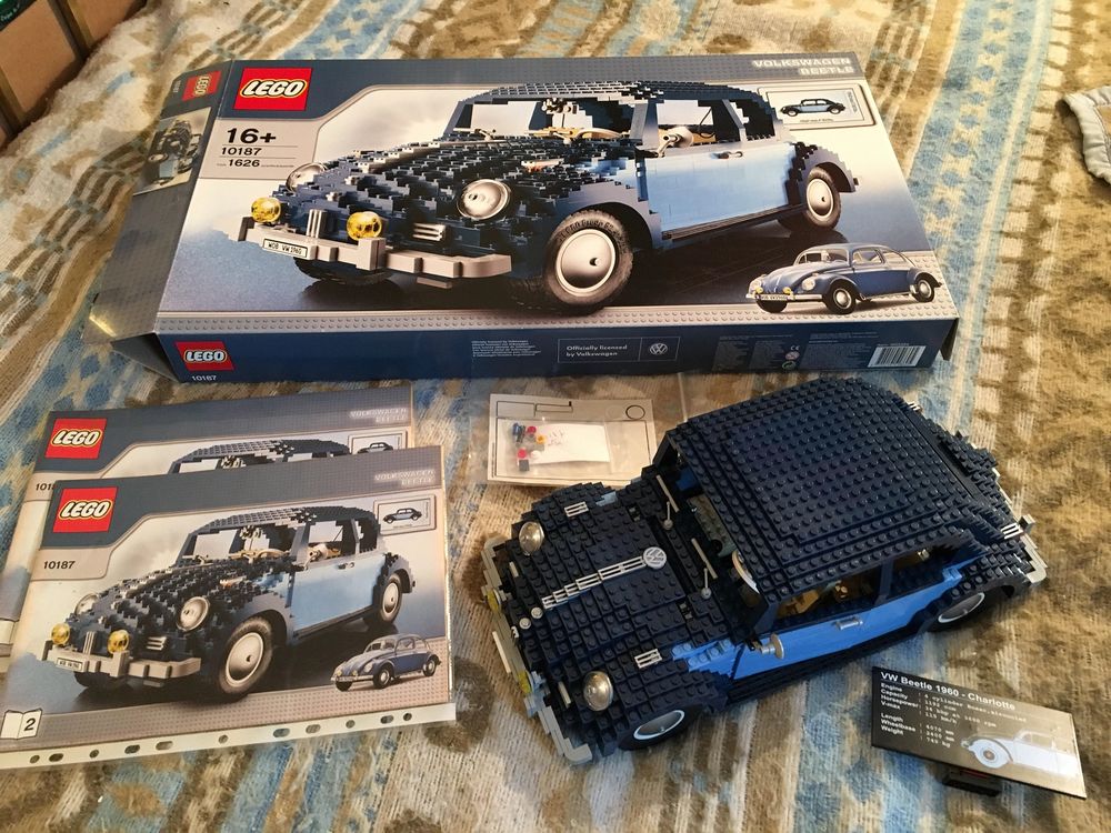 Lego 10187 VW Beetle complet avec bo&icirc;te et notice Jeux / jouets