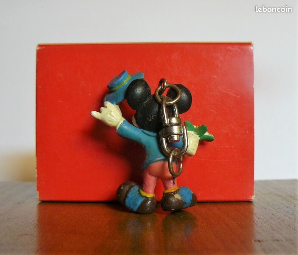 Porte-cl&eacute; Mickey vintage - marque inconnue - Walt Disney 