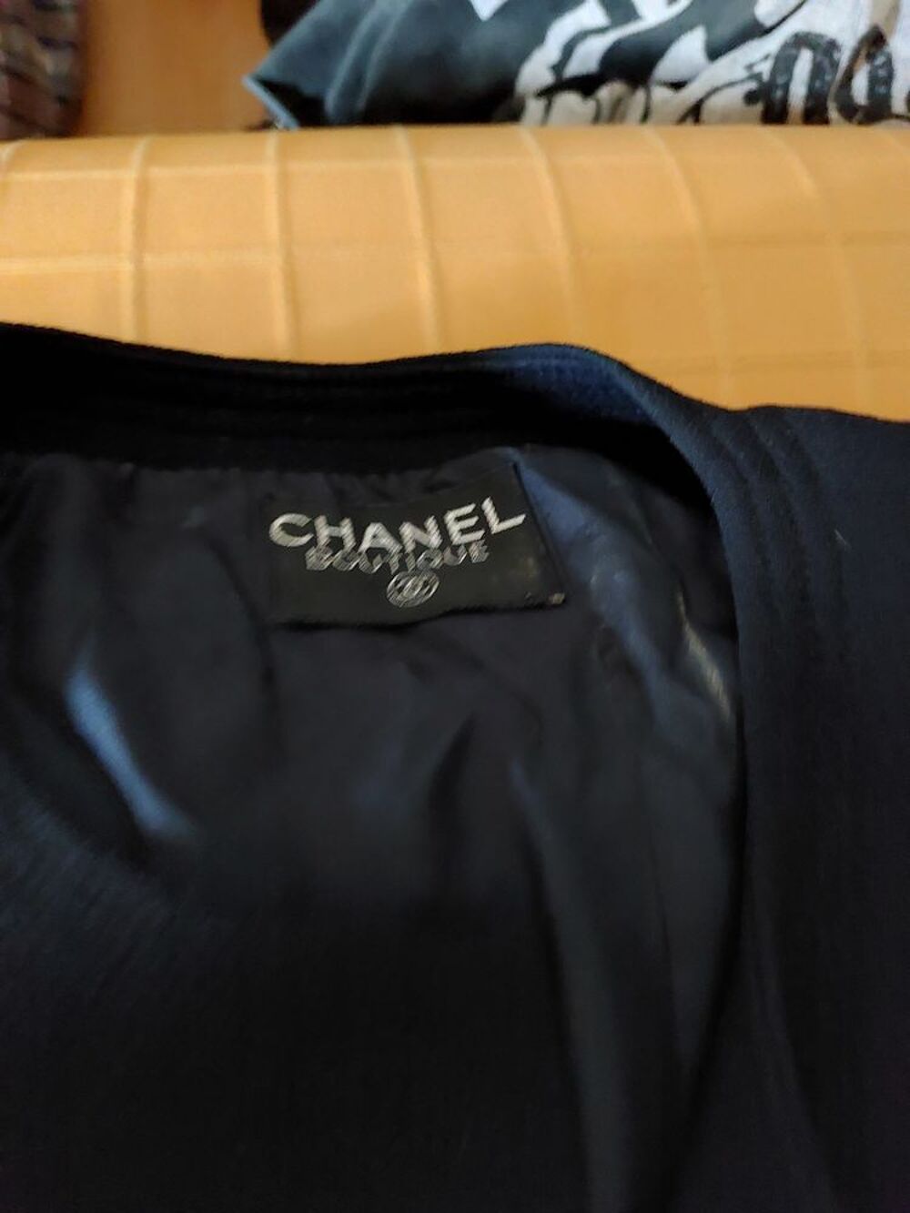 Veste chanel boutique style caban bleu marine Vêtements