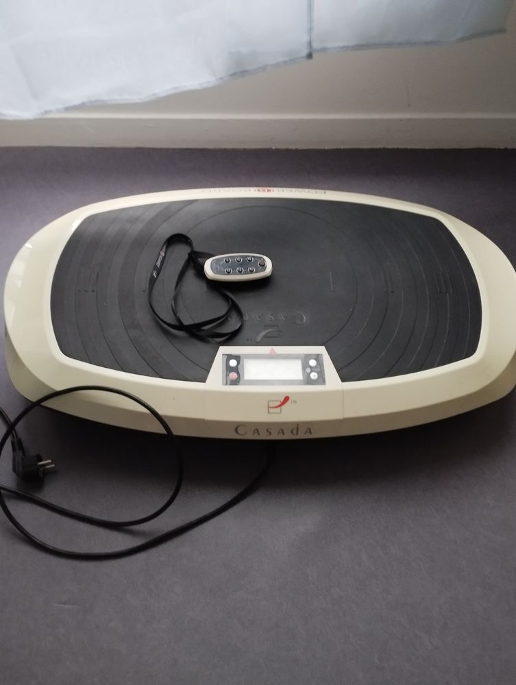 Fitness Plateforme-Noir et Blanc Plate-forme vibrante, Équipement d