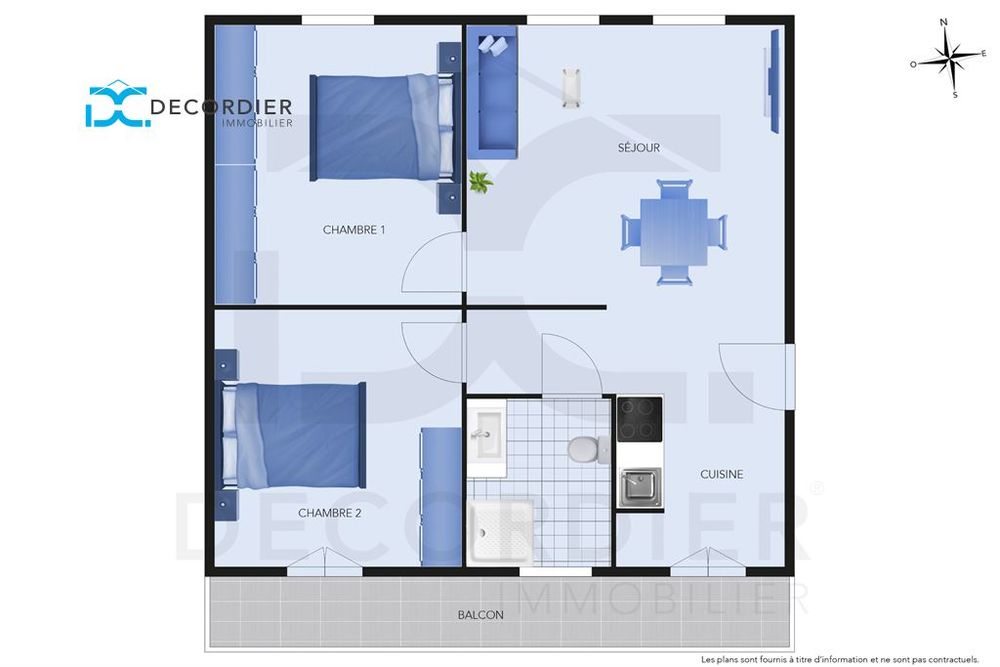 Vente Appartement THONON-LES-BAINS APPARTEMENT T3  59 M² Thonon les bains
