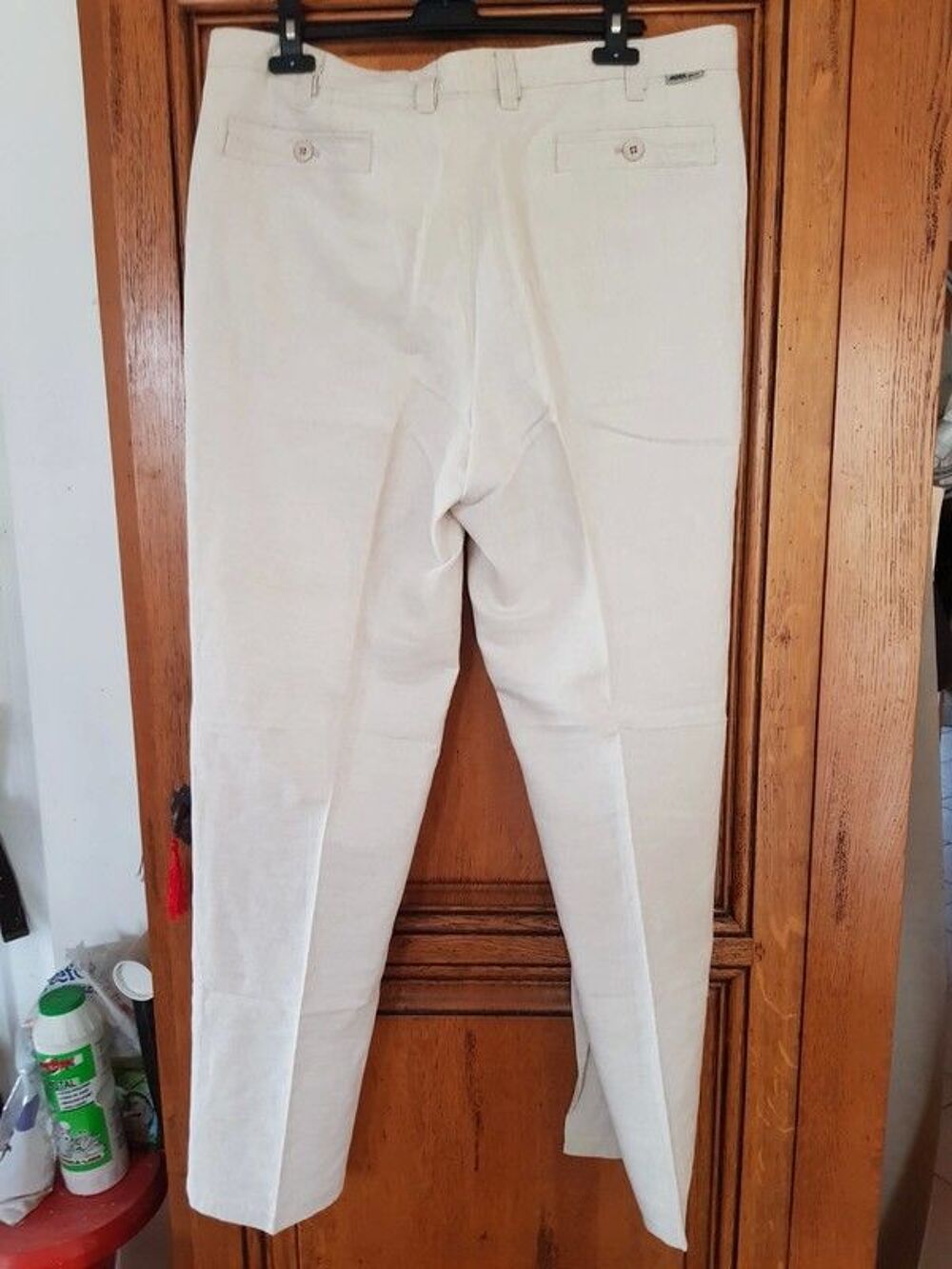 Pantalon beige meyer neuf taille 50 Vêtements