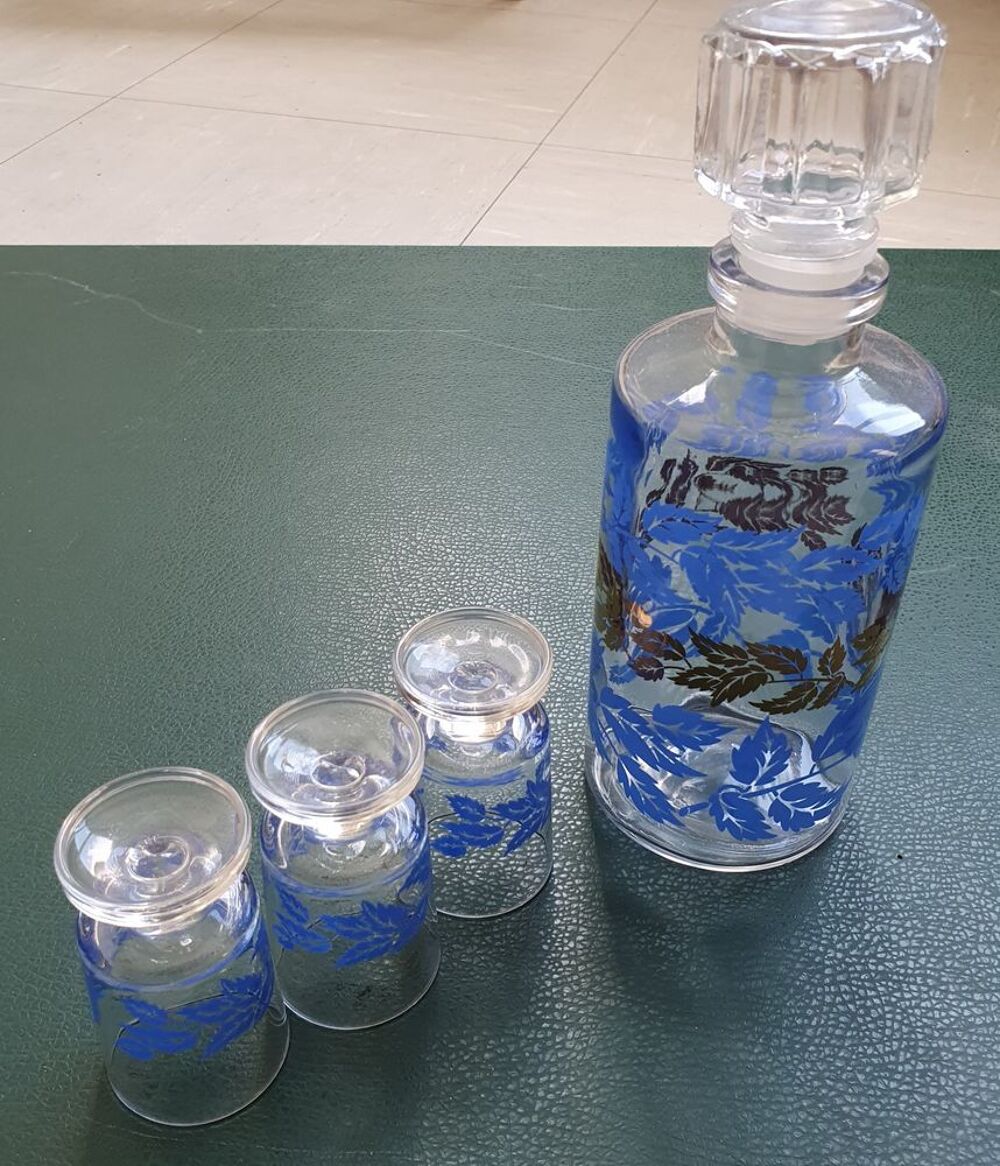 Service Liqueur 4 pi&egrave;ces Décoration