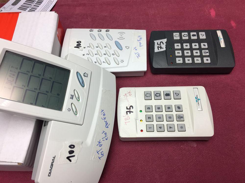 claviers d&eacute;tecteurs tout pour diagral 2010 Bricolage