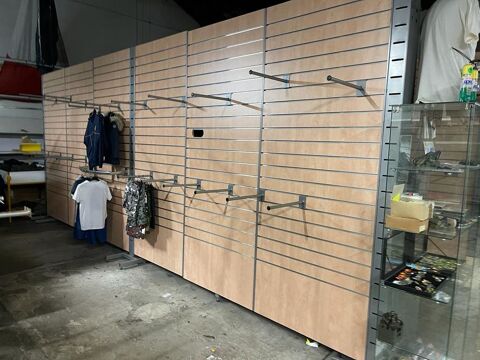 Panneaux rainur�s pour agencement boutique 800 Verlincthun (62)