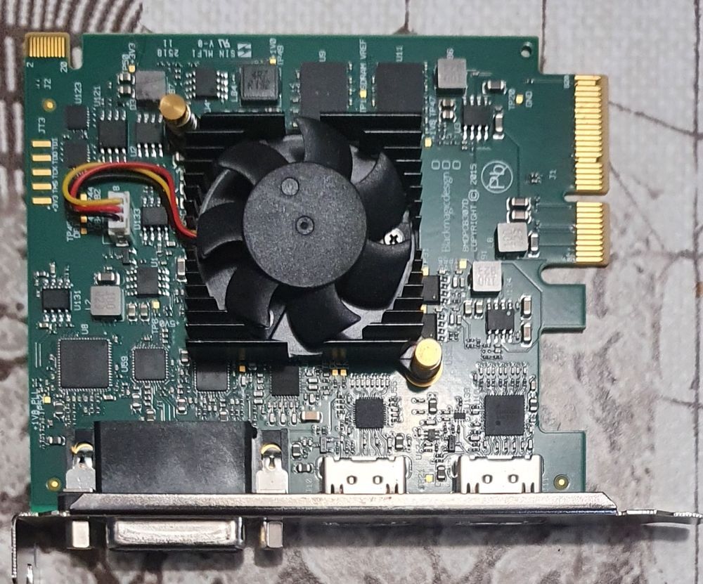 Carte acquisition Black Magic Design Intensity Pro 4K Matériel informatique