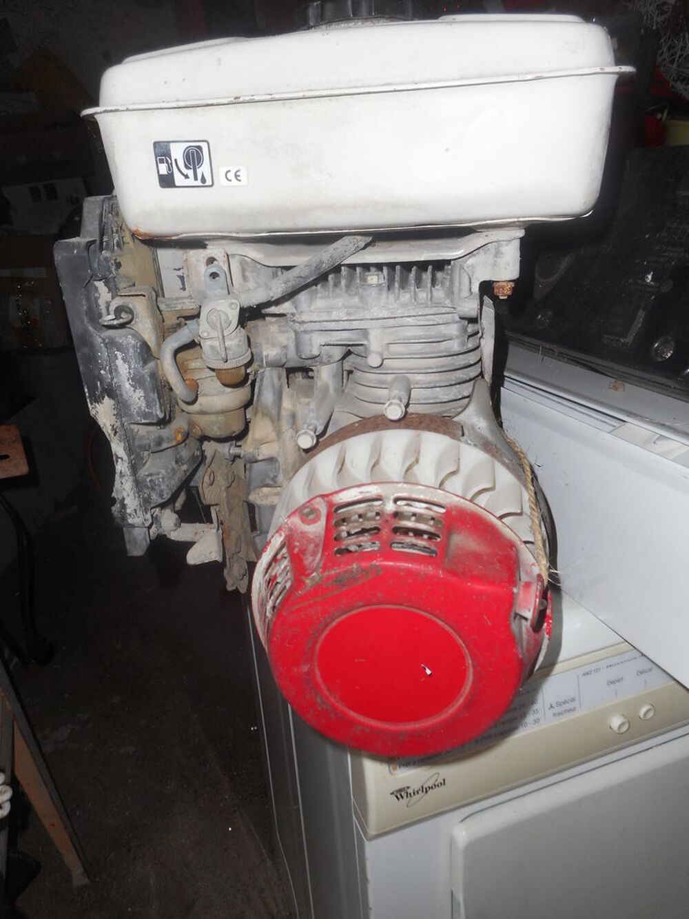 moteur de b&eacute;tonni&egrave;re Honda Bricolage