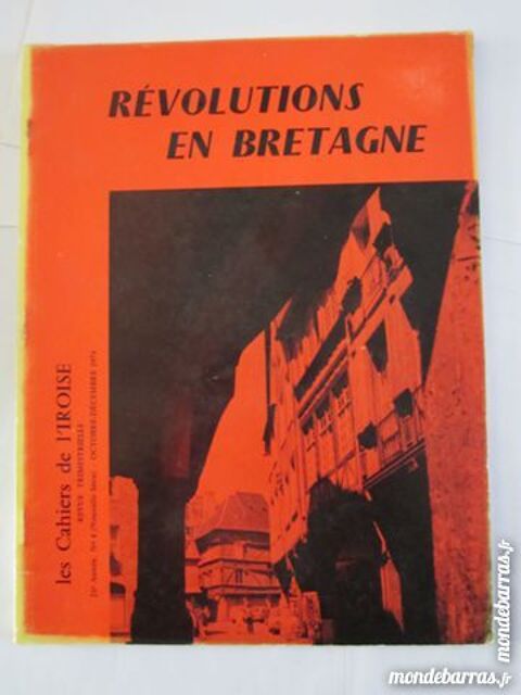 revue  LES CAHIERS DE L' IROISE N 4 DE 1974 3 Brest (29)