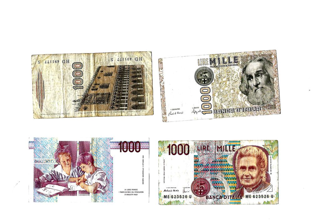 BILLETS de BANQUE anciens 
