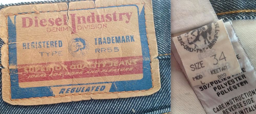 JEANS DIESEL ET NEUF MODEL L TYPE RR55 TAILLE 34 Envoi Possi Vêtements