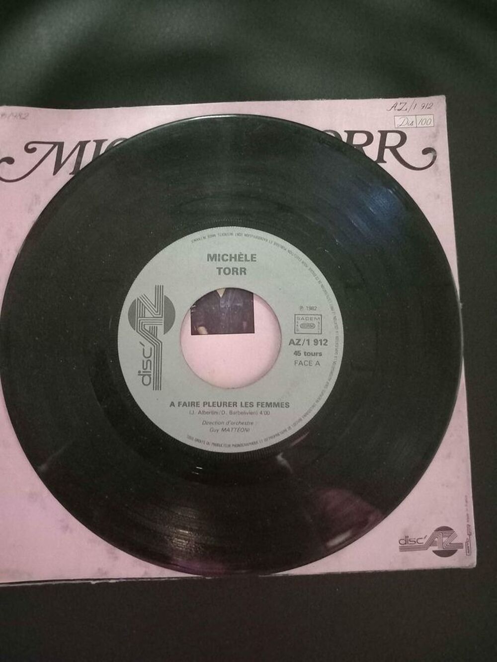 45 Tours, Michele Torr, &agrave; faire pleurer les femmes CD et vinyles