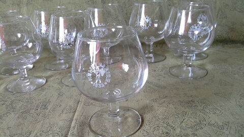 ancien verres à cognac 25 Laroque (34)