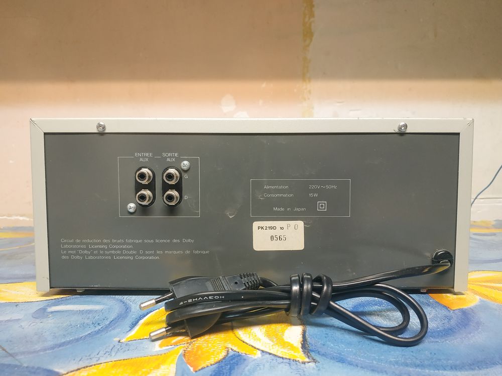 BRANDT PK219D Platine K7 (Petite Taille) Vintage Audio et hifi