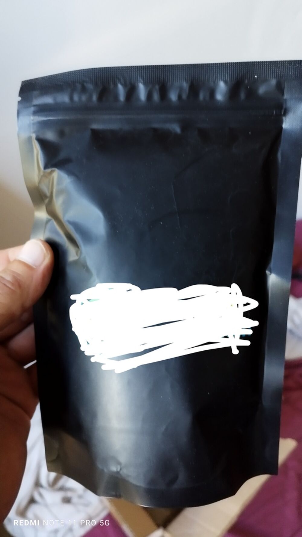 Sachet Plastique Noir Refermable 50Gr ( salade) 8% Vêtements
