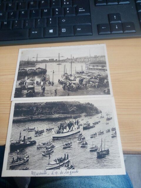 LOT DEUX CARTES POSTALES  DE MARSEILLE 12 Levainville (28)