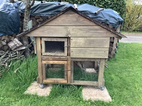 Cage &agrave; poule ou &agrave; lapin 120 27380 Bourg-beaudouin