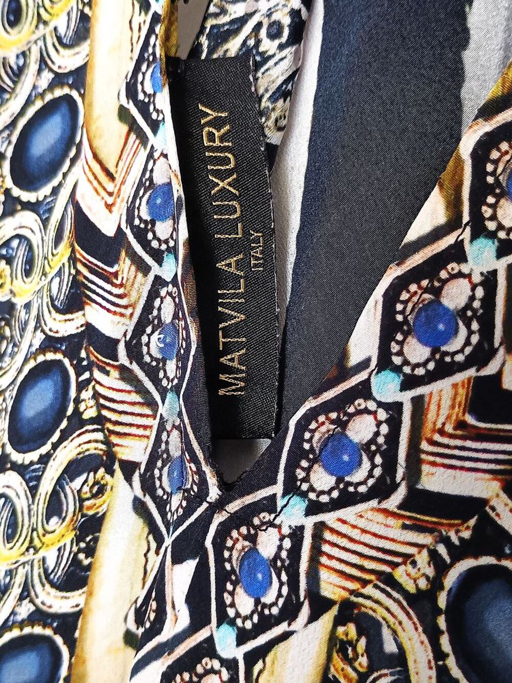 sublime robe longue dos nu marque MATVILA LUXURY italie Vêtements