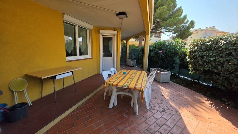 Vente Appartement LE CAP D'AGDE: REZ DE JARDIN rénové STUDIO ( possibilité garage ) / PISCINE Le cap d agde