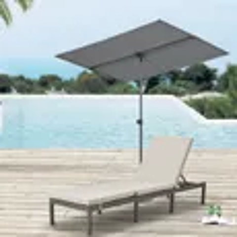 Parasol Carsoli inclinable  360 rectangulaire 180 x 130 cm 50 Montpellier (34)