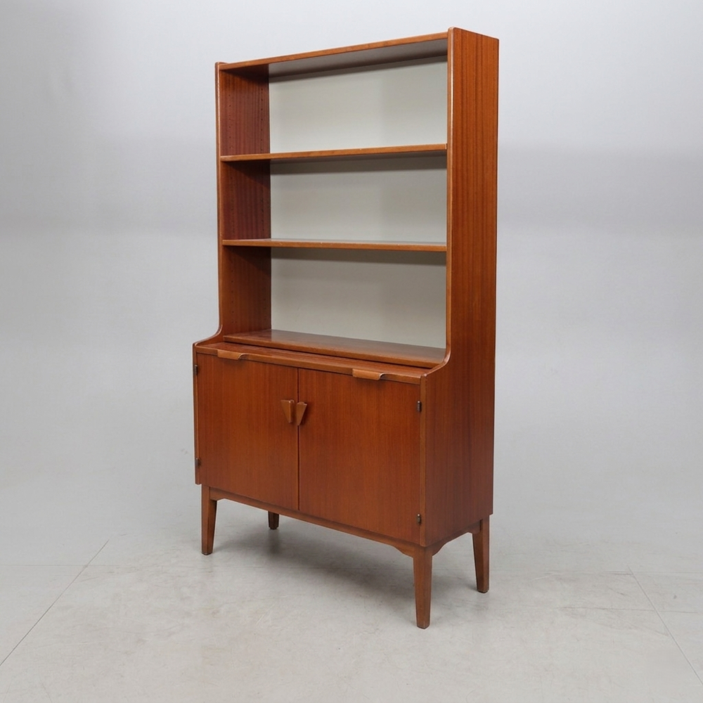 Biblioth&egrave;que vintage en acajou Hugo Troeds, Su&egrave;de Meubles