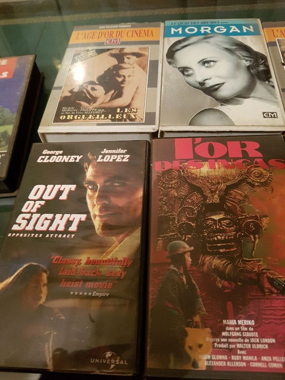 Cassettes video de films et 1 de Michel Sardou
Audio et hifi