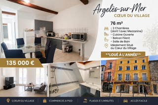  Appartement � vendre 3 pi�ces 76 m�