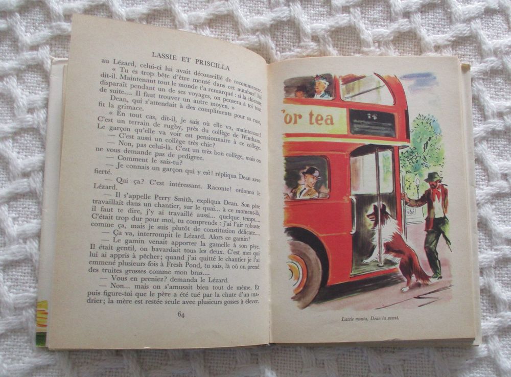 ANCIEN LIVRE LASSI ET PRISCILLA IDEAL BIBLIOTHEQUE Livres et BD