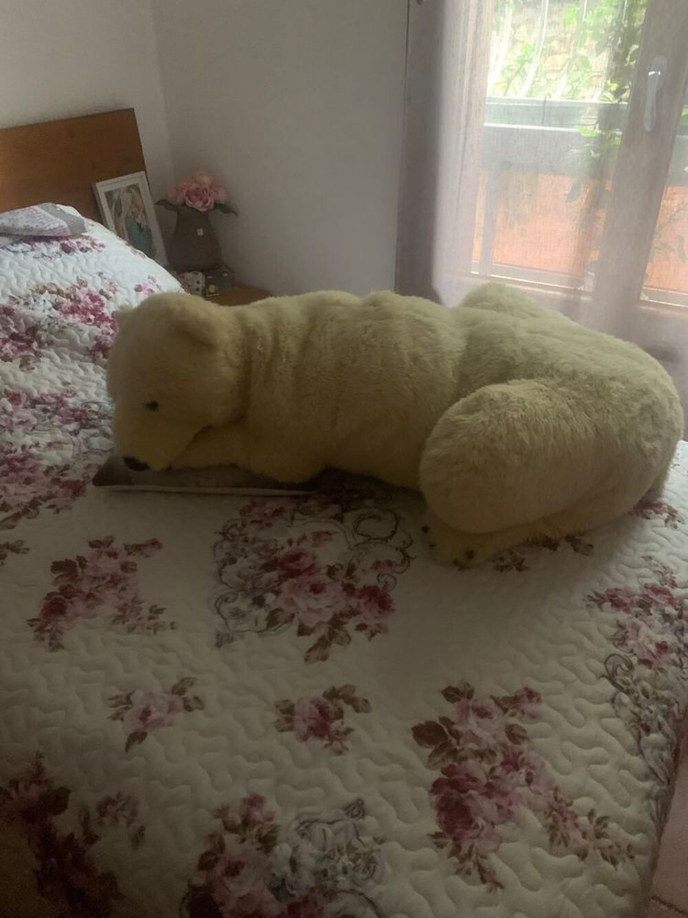 Magnifique peluche ours polaire g&eacute;ant Jeux / jouets