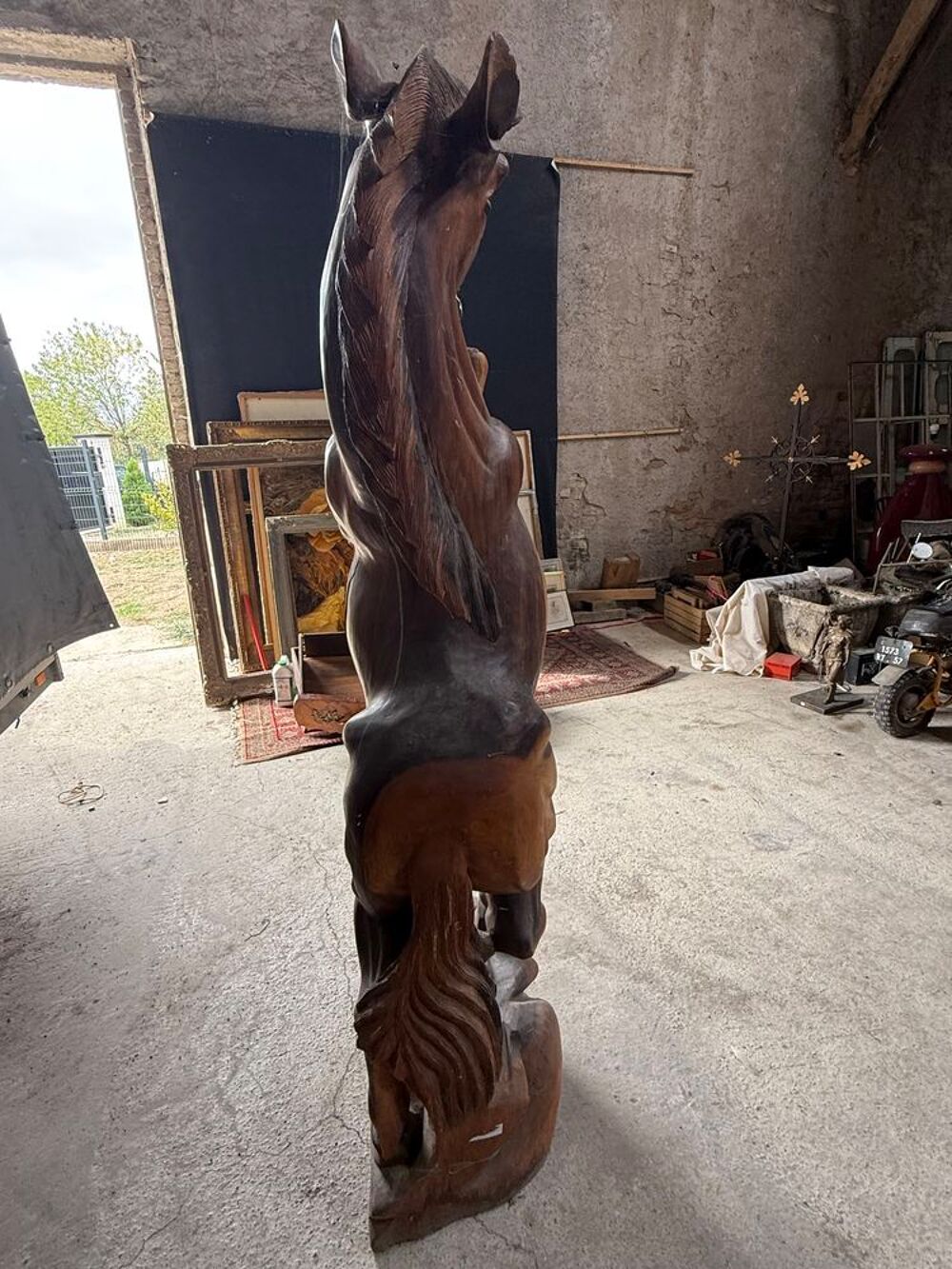 Cheval en bois Décoration