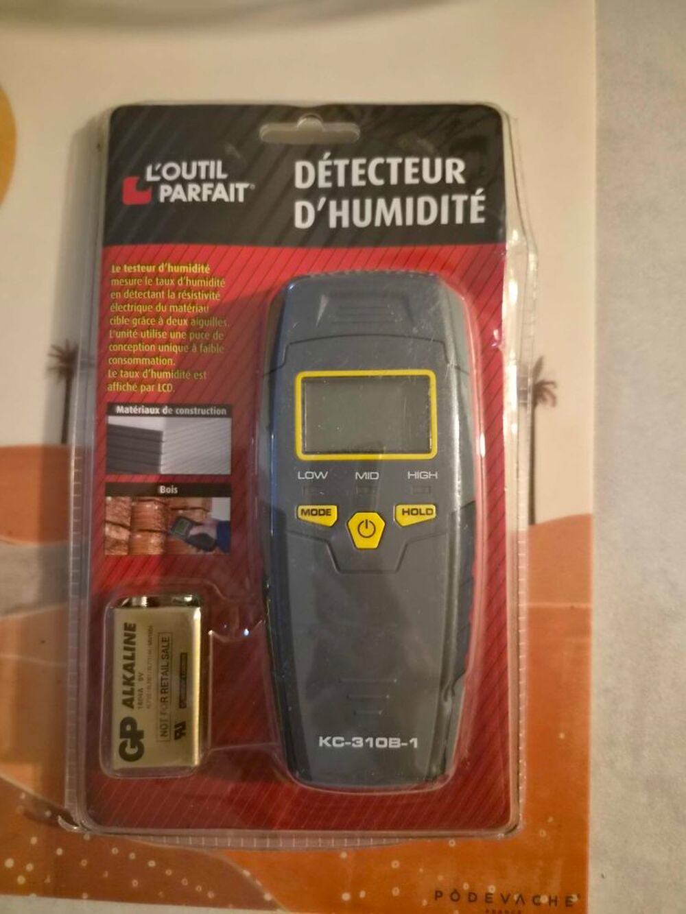 D&eacute;tecteur humidit&eacute; Bricolage