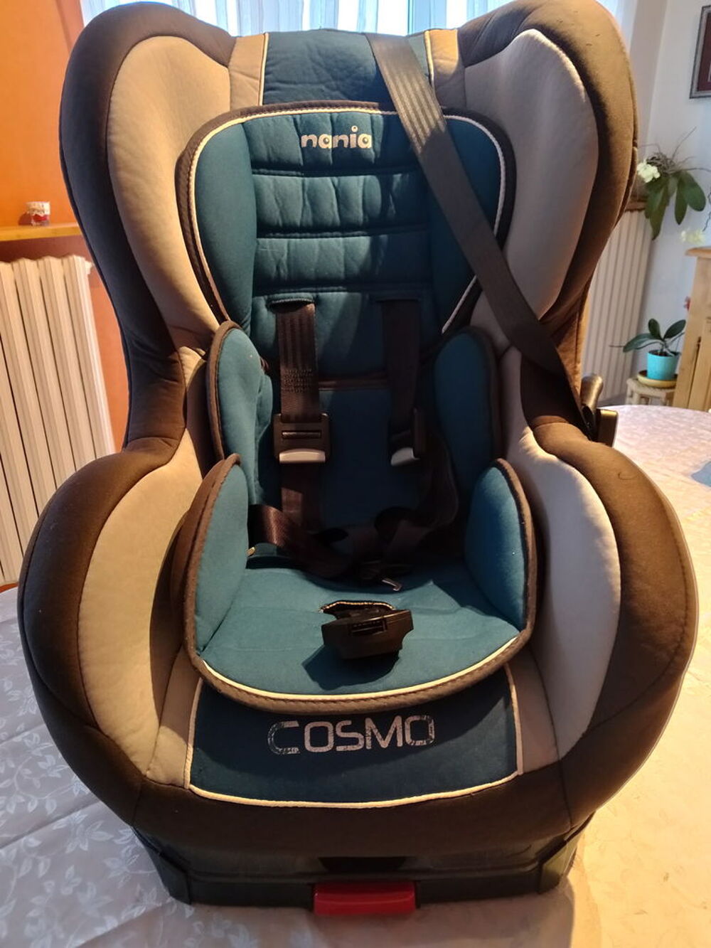 Si&egrave;ge auto enfant Nania Cosmo bleu Puériculture
