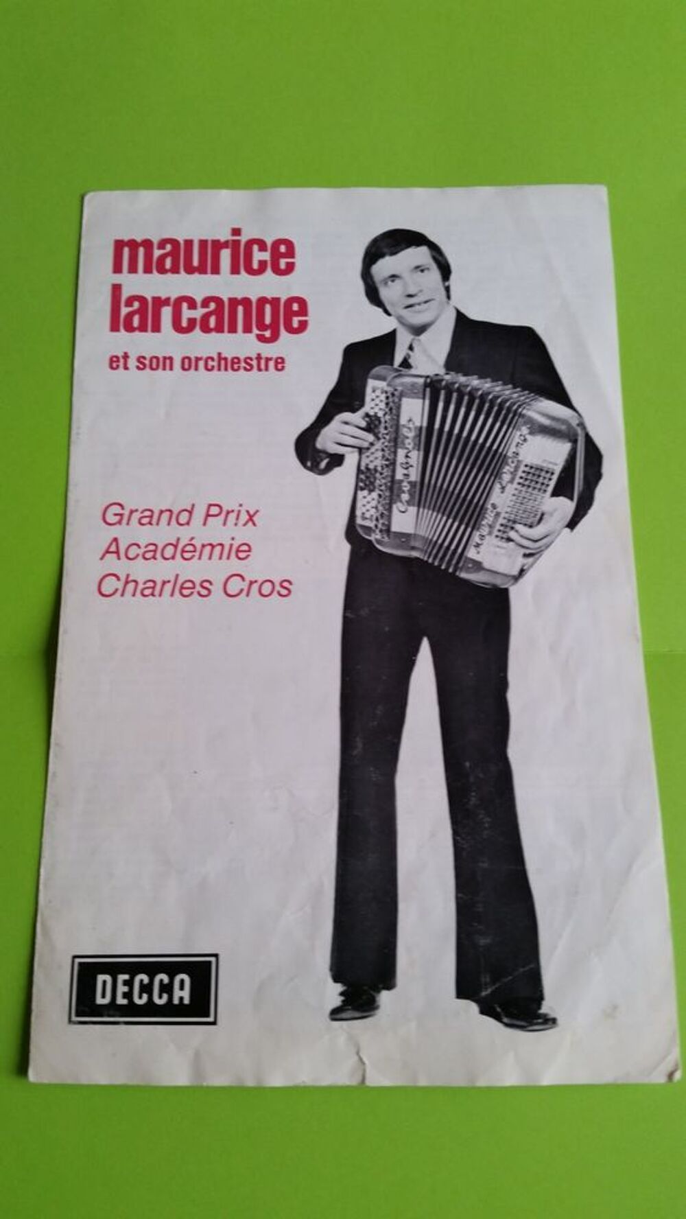MAURICE LARCANGE CD et vinyles