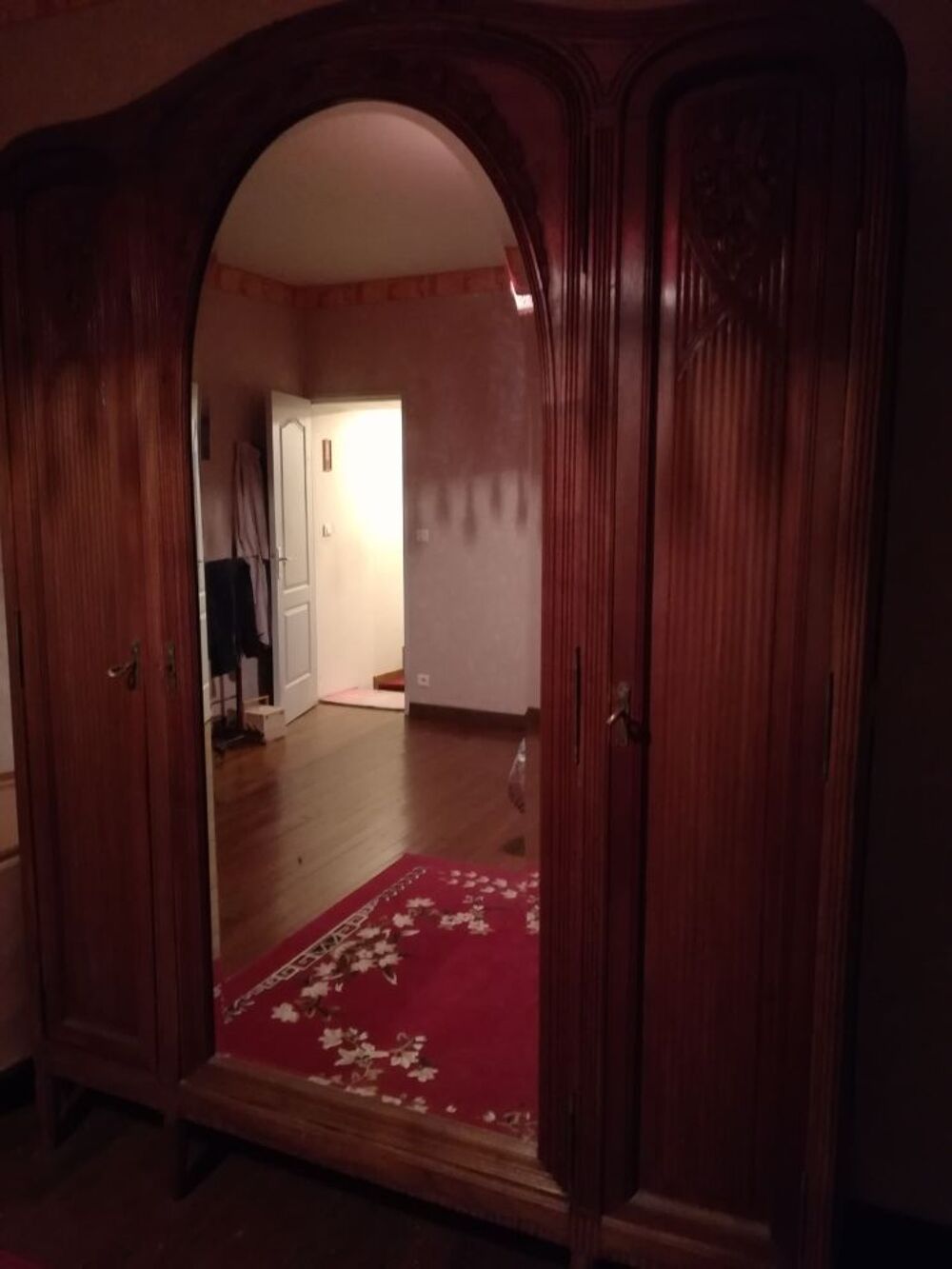 CHAMBRE A COUCHER COMPLETE
ART DECO ACAJOU DE CUBA ( rare) Meubles