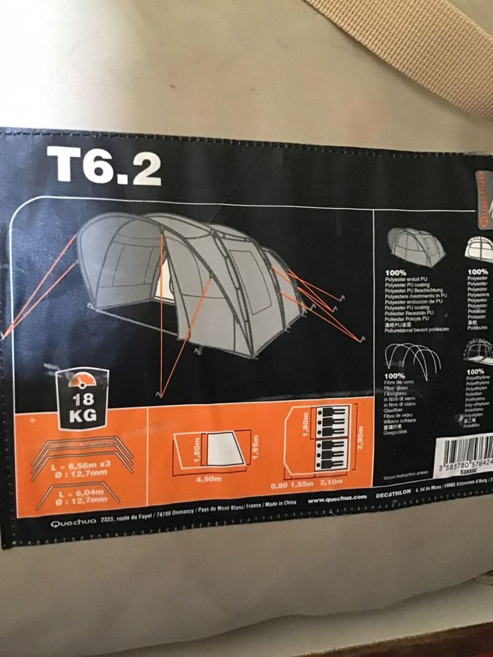 Tente de camping Sports