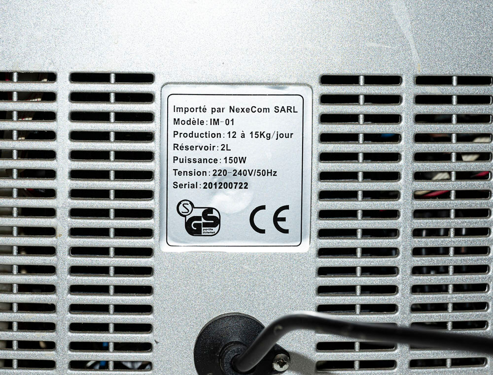 Machine &agrave; gla&ccedil;ons Twinex Electroménager