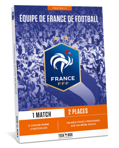 Coffret Cadeau - Equipe De France De Football - 2 places 70 Voiron (38)