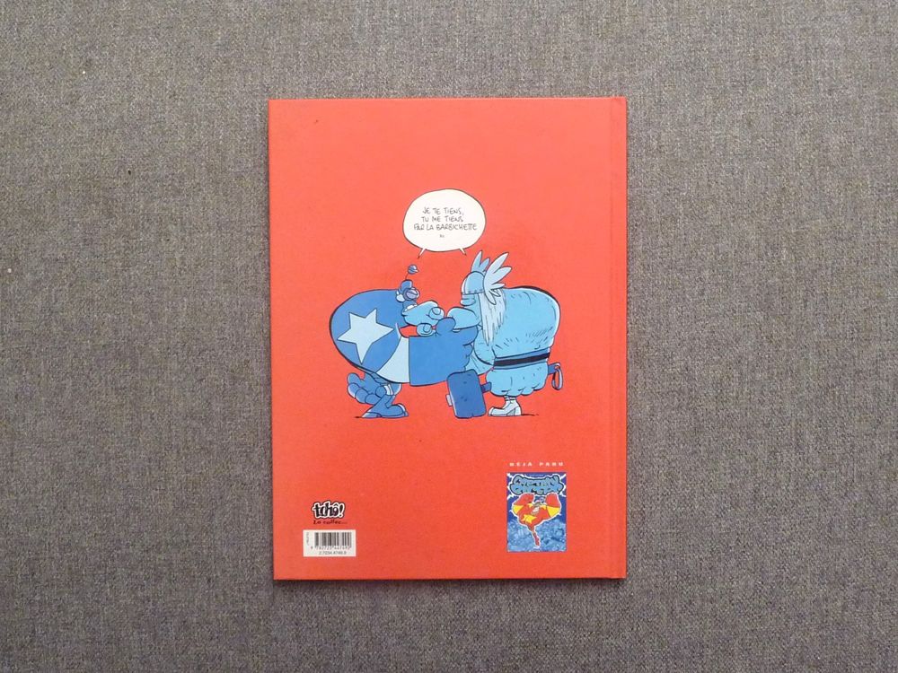 Captain Biceps- Tome 2- Le Redoutable- Zep- T&eacute;bo- Gl&eacute;nat Livres et BD