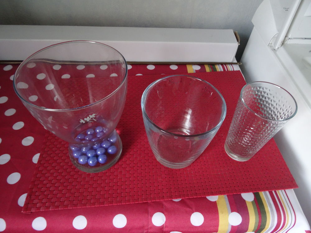 vases et verre en verre Décoration