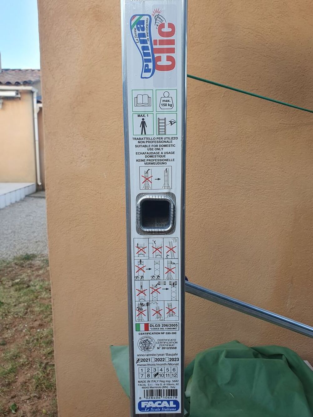 Echaffaudage NEUF 4,36m marque Facal Bricolage