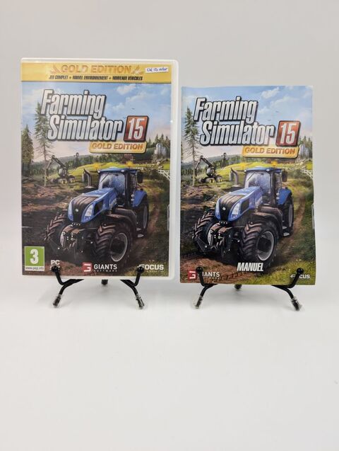 Jeu PC Farming Simulator 15 Gold Edition en boite, complet 4 Vulbens (74)