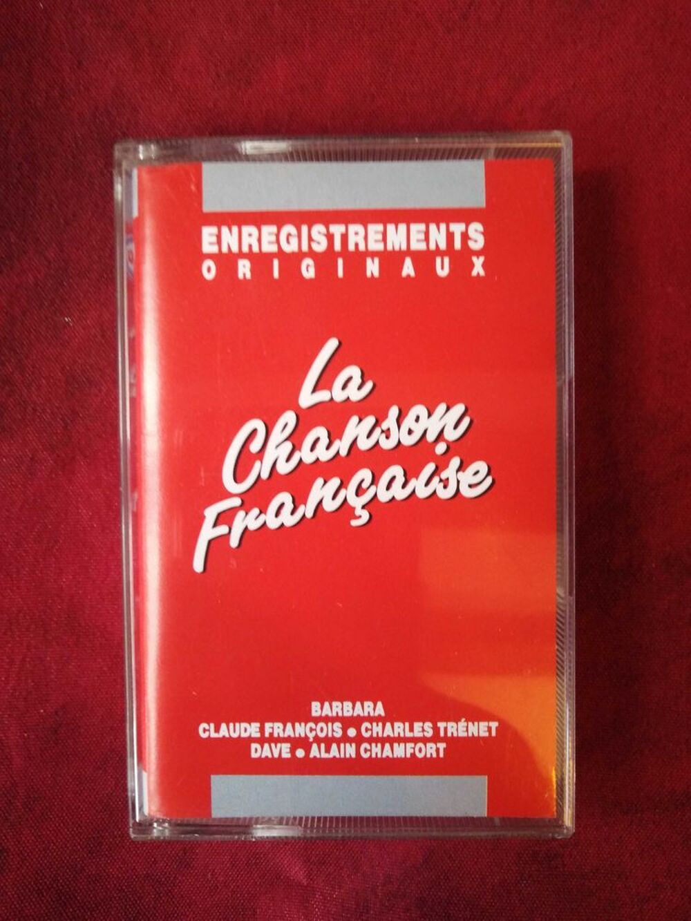 Cassette audio la chanson fran&ccedil;aise enregistrements originaux Audio et hifi