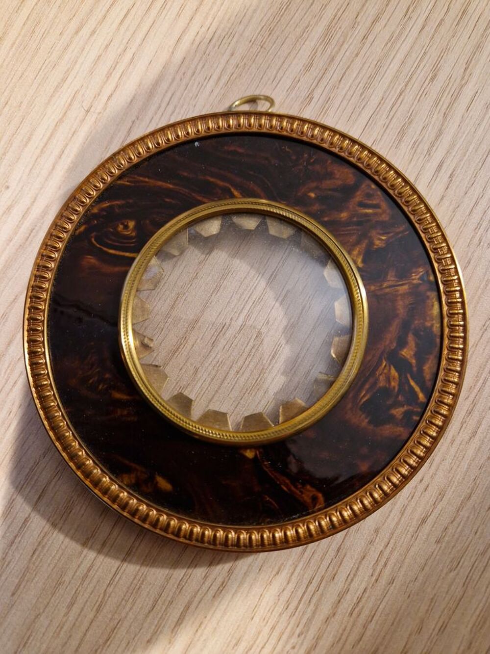 Cadre circulaire pour miniature - Milieu XX&egrave;me si&egrave;cle Décoration