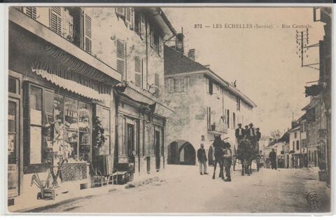 Dt 73 - LES CHELLES - Rue Centrale. 4 Doullens (80)